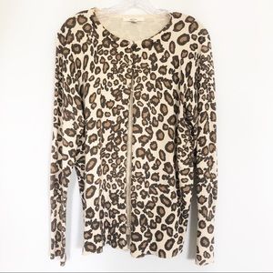 🥳 3/$25 Leopard Cardigan